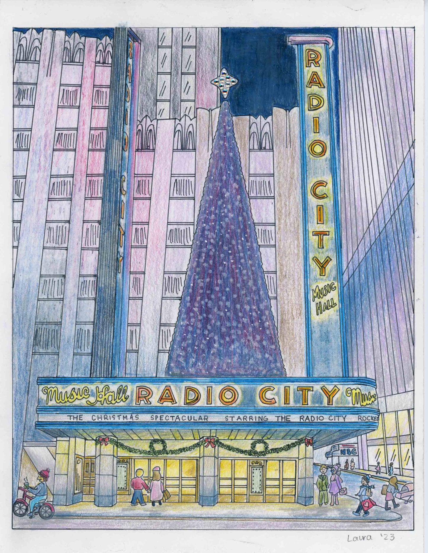 Radio City Music Hall 8 X 10