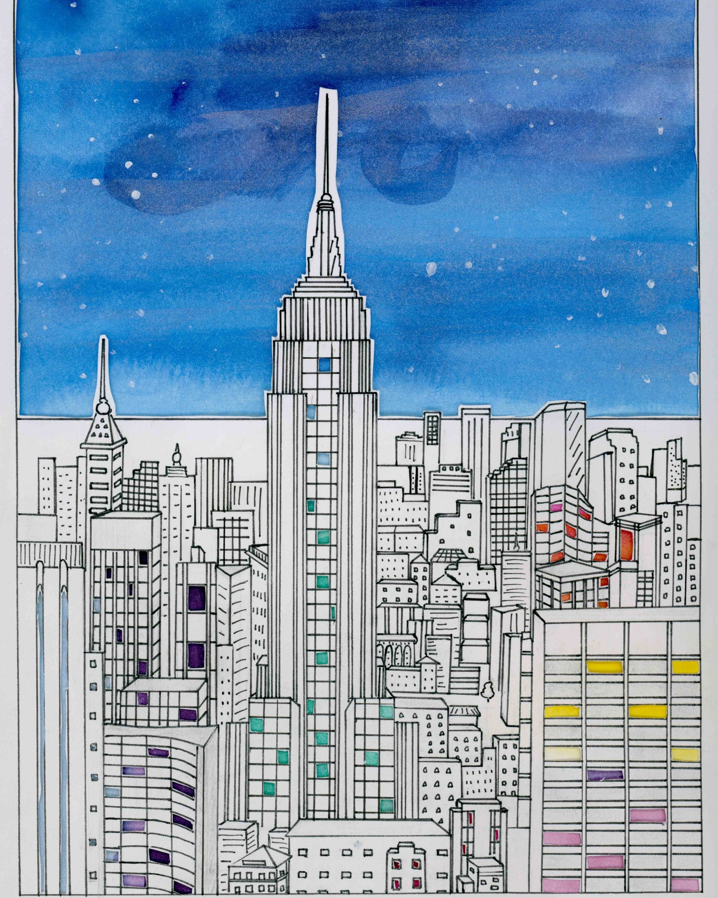 Empire City View 8 X 10