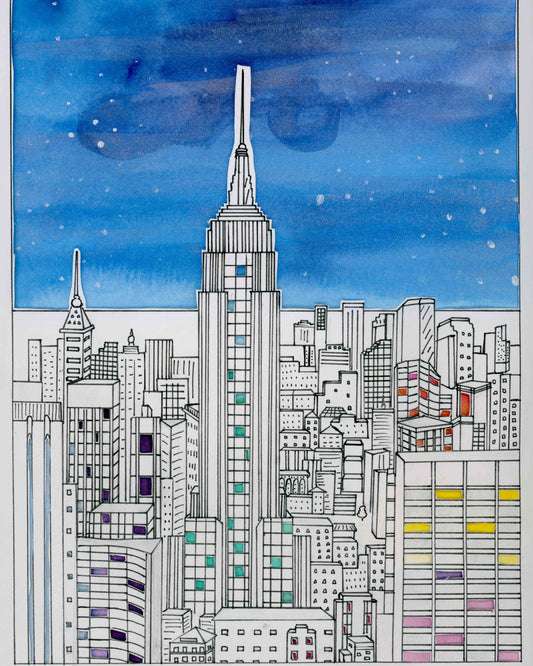 Empire City View 8 X 10
