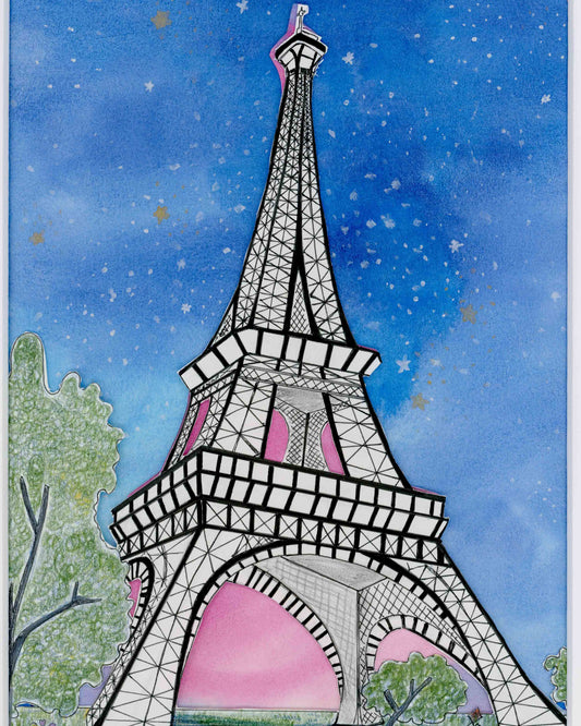 Eiffel Tower 8 X 10