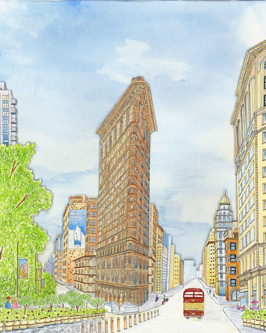 Flat Iron 8 X 10