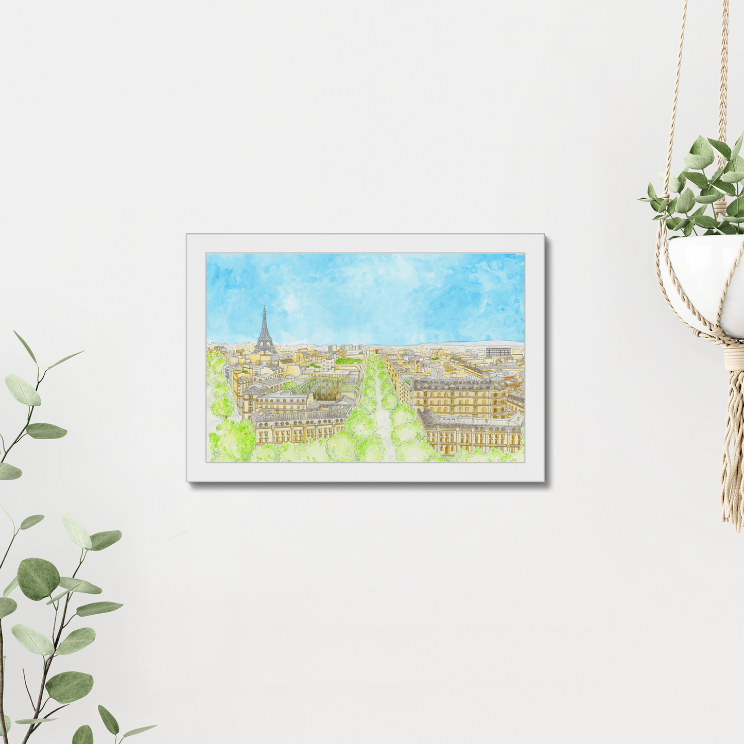 Paris View 8 X 10